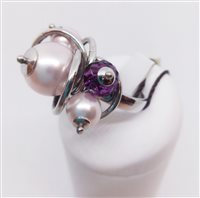 Anello Boccadamo Donna in Argento Perla VINTAGE-AN7 - VINTAGE-AN7